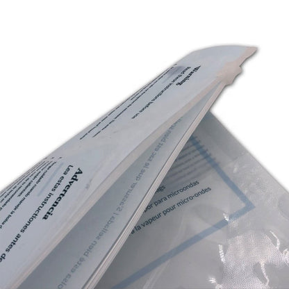 BAG, STEAM SANITIZING MICROWAVEABLE 1"X4.5"X12" (7/EA)