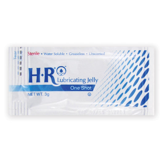 LUBRICATING JELLY, STR 3GR (144/BX 6BX/CS)