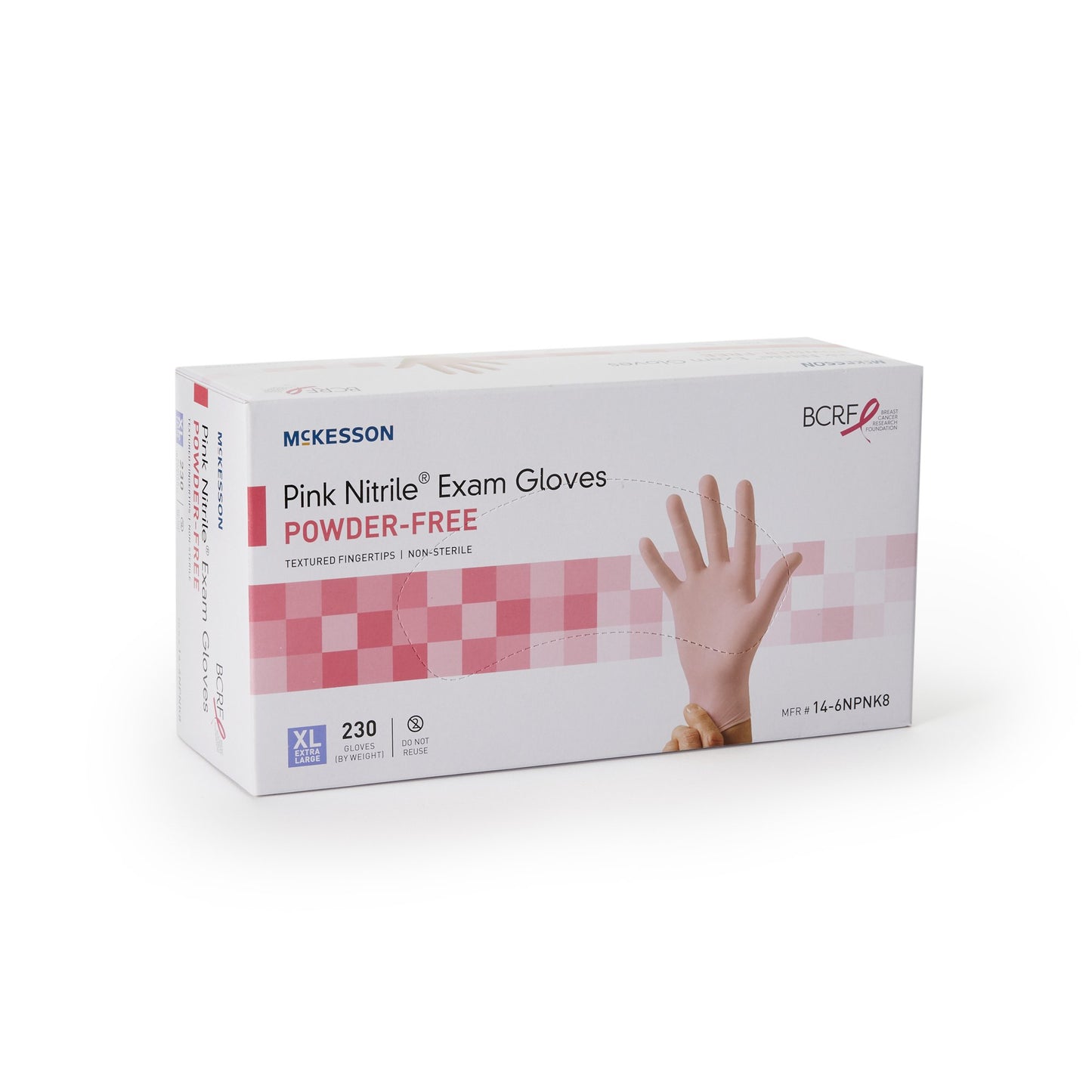 GLOVE, EXAM NTRL XL N/S PNK 3.0 (230/BX 10BX/CS)