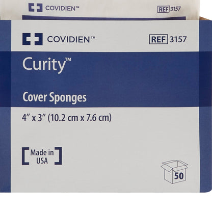 SPONGE, CVR 4"X3" STR 2'S (2/PK 25PK/TR 24TR/CS) KENDAL