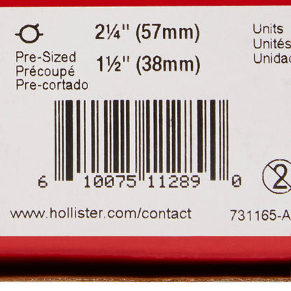 FLANGE, FLAT W/TAPE 38MM (5/BX)