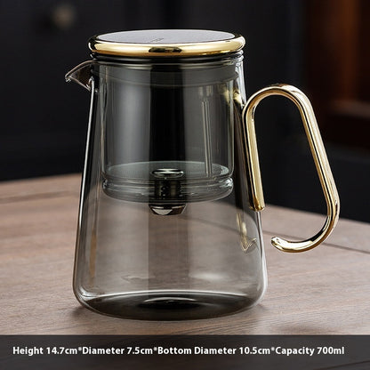 Teapot Tea Water Separation Elegant Cup Tea Set