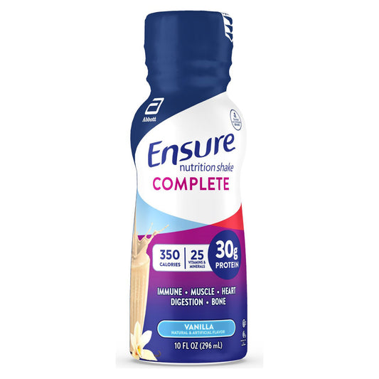 ENSURE, COMPLETE VANILLA 10OZ (16BT/CS)