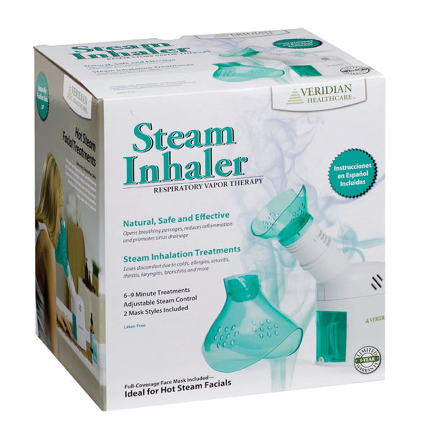 THERAPY SYS, STEAM INHALER RESPIRATORY VAPOR (4/CS)