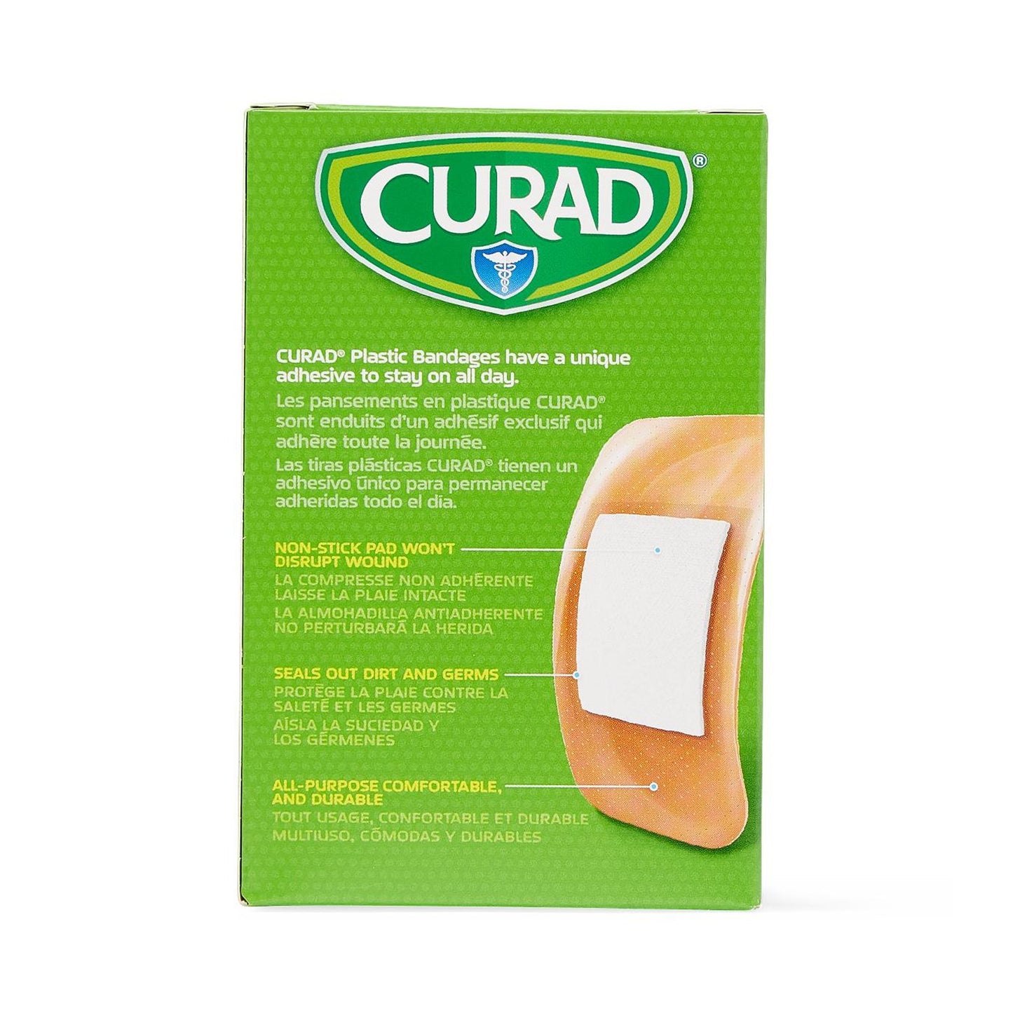 BANDAGE, ADHSV PLAS 2"X4" (50/BX 12BX/CS)