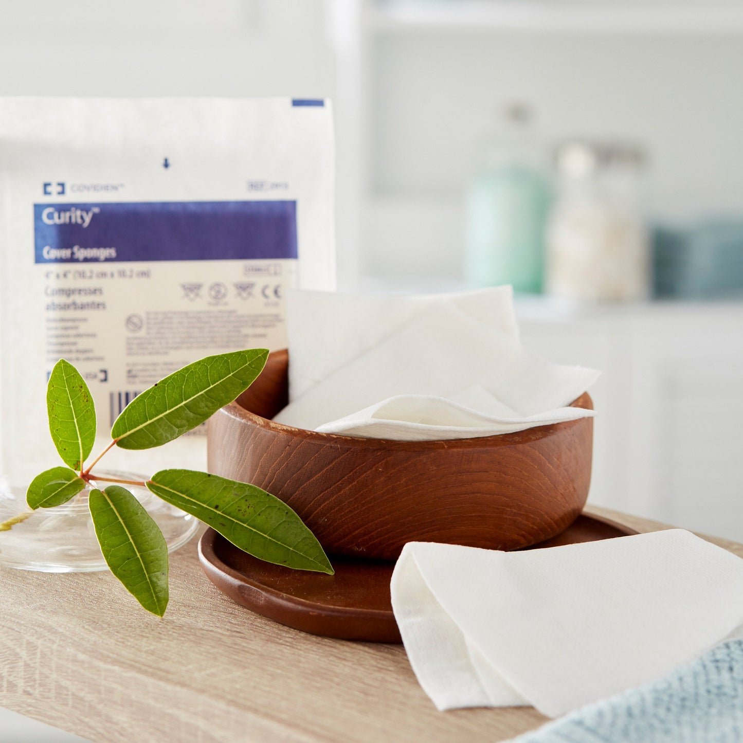 SPONGE, CVR 4"X4" STR (2/PK 25PK/TR) KENDAL