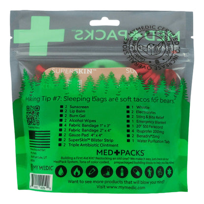 FIRST AID KIT, HIKER MEDIC GRAB&GO 34PC