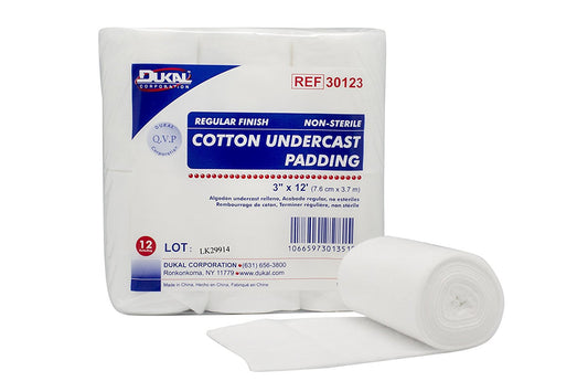 PADDING, UNDERCAST N/S 3" X 12' (12/BG 6BG/CS)