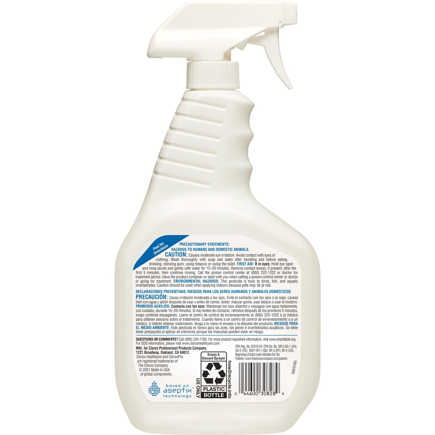 CLEANER, SURFCE HYDRO PROXDE CLOROX SPRY 32OZ (9/C SALFLD