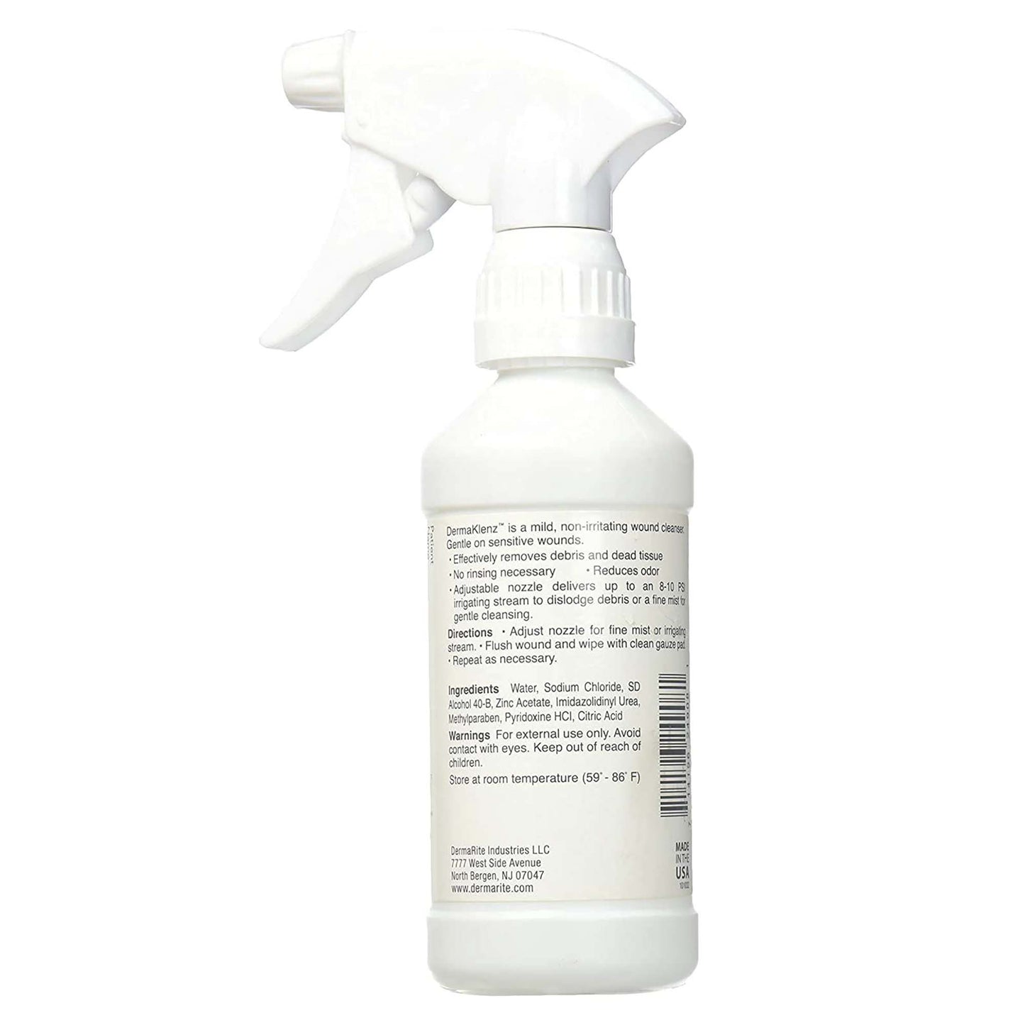 CLEANSER, WOUND DERMAL SPR 8OZ (24/CS)