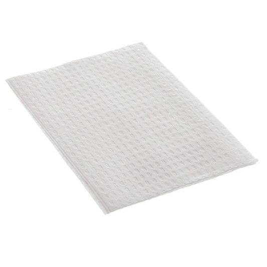 TOWEL, 2PLY WHT 13X18 (500/CS)