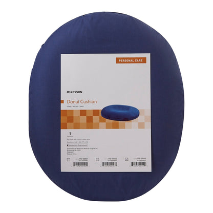 CUSHION, DONUT NAVY BLU 18" (6/CS)