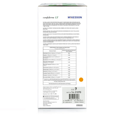 GLOVE, SURG CONFIDERM LT LTX 7.0 STR2 TXT (50PR/BX 4BX/CS)