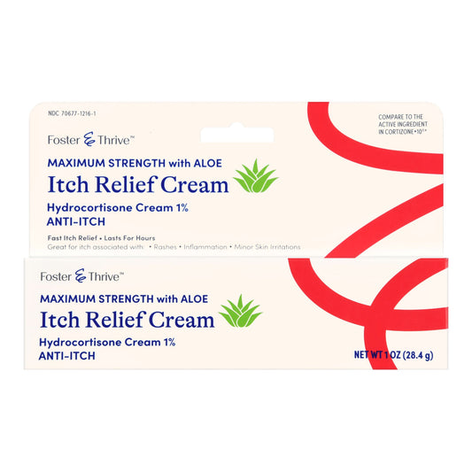HYDROCORT+ALOE, CRM FT 1% 1OZ