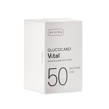 STRIP, TEST GLUCOCARD VITAL (50/BX 12BX/CS)