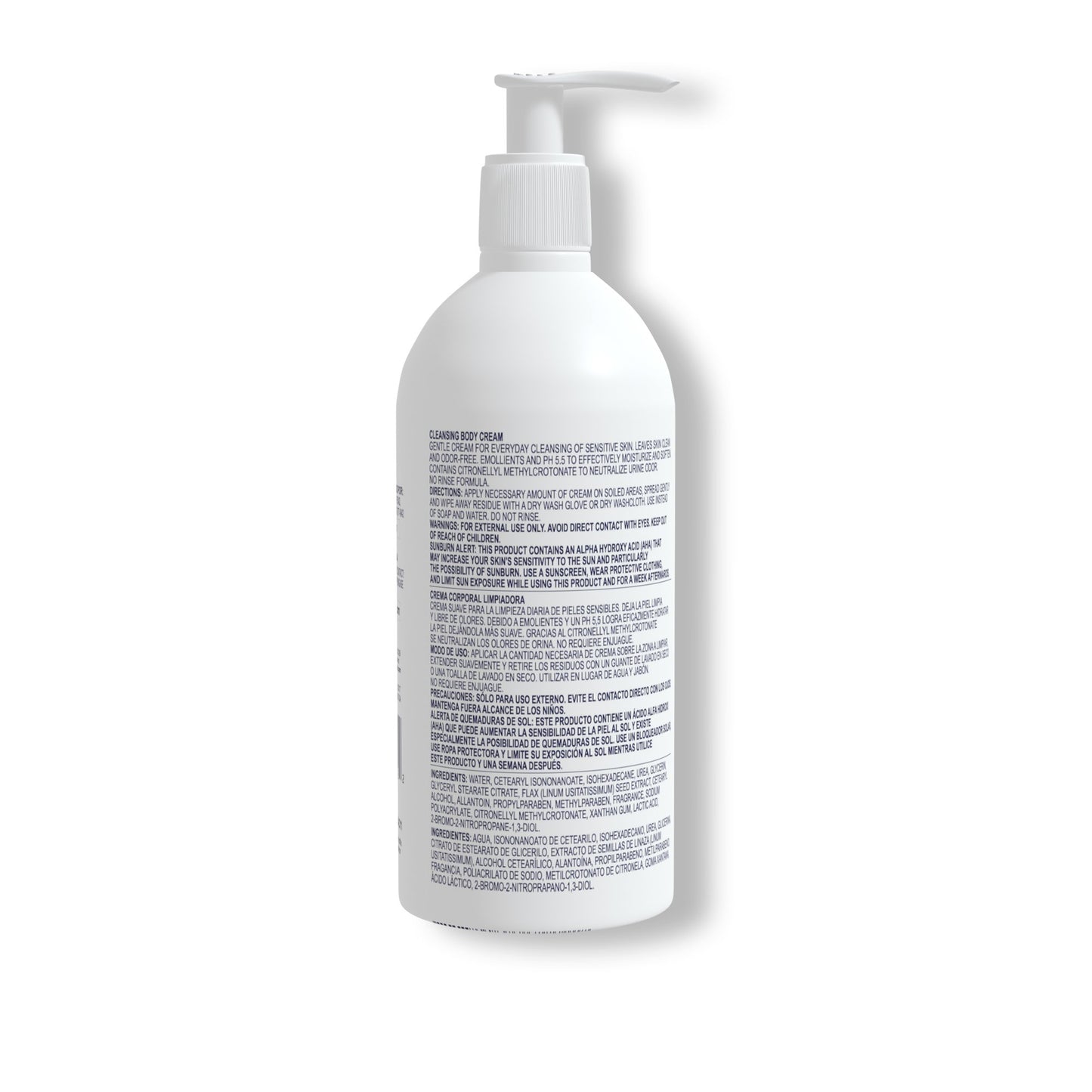 CREAM, CLEANSING SENI CARE NO RINSE 8OZ (6/CS)