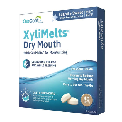 XYLIMELTS, DISC DRY MOUTH 550MG (40/CT)