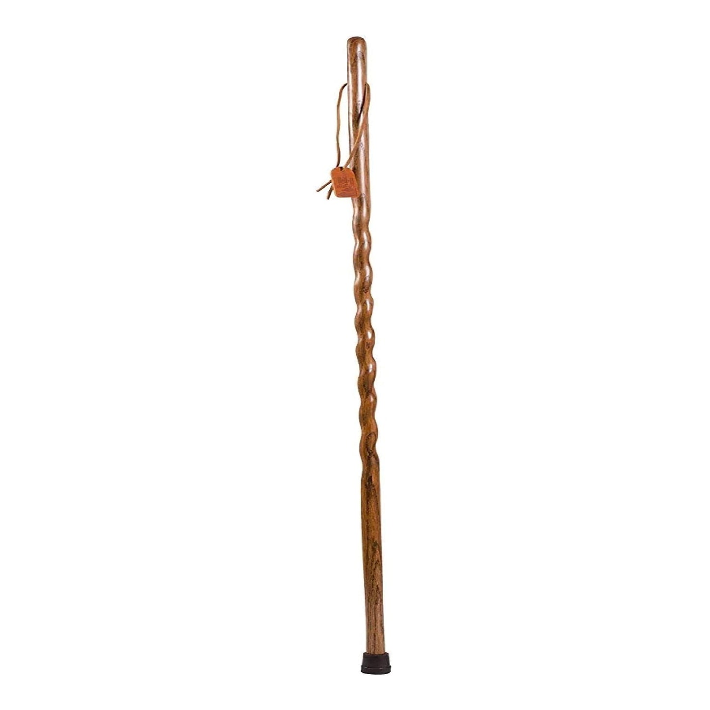 STICK, WALKING WOOD BRAZOS 58 TWISTED OAK BACKPACKER BRN 58"