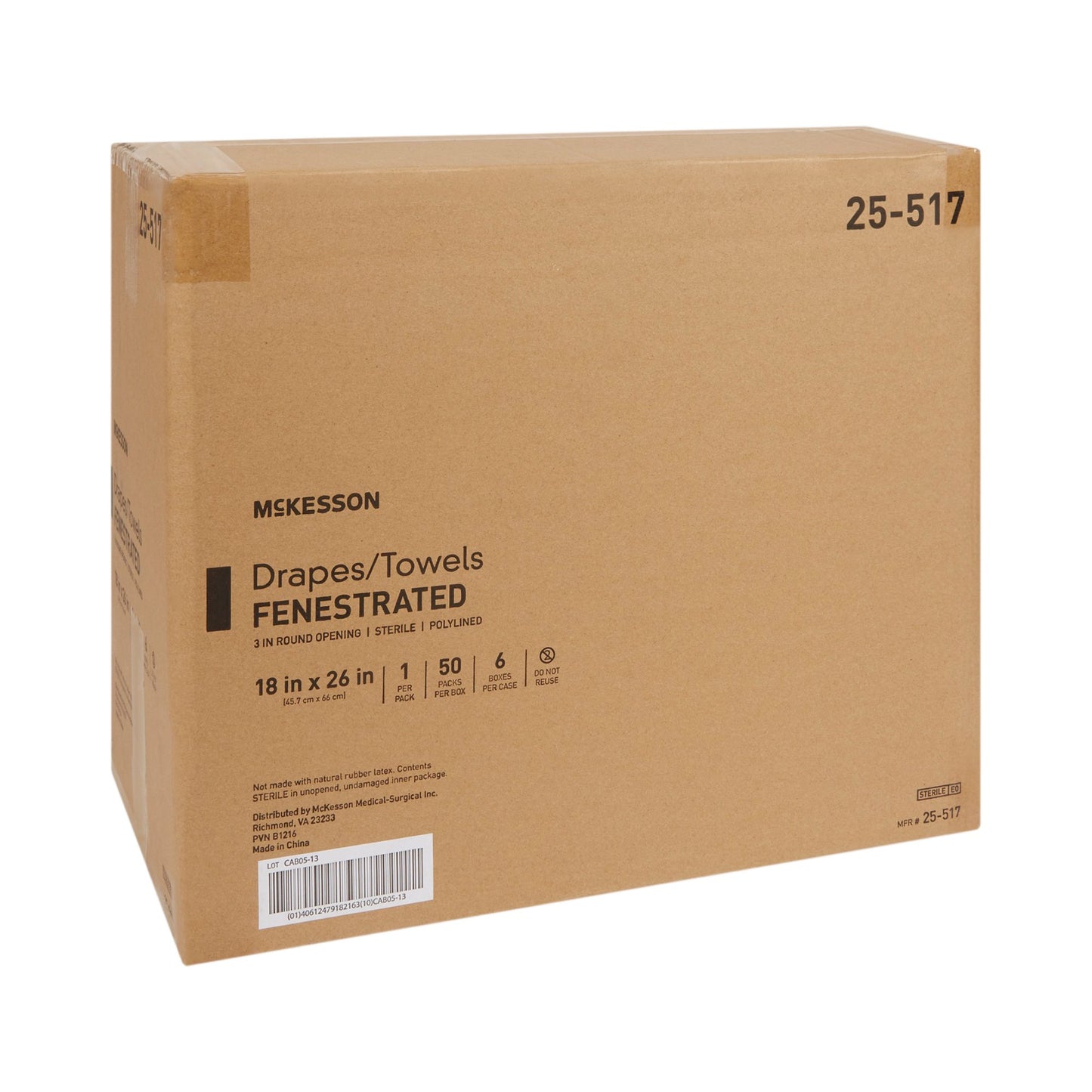DRAPE, FENES STR 18"X26" (50/BX) MGM03
