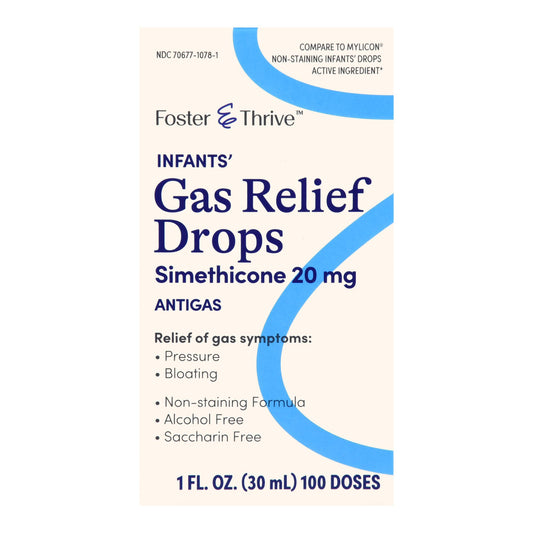 GAS RELIEF, DRP FT INF SIMETHICONE 20MG/0.3ML 1OZ