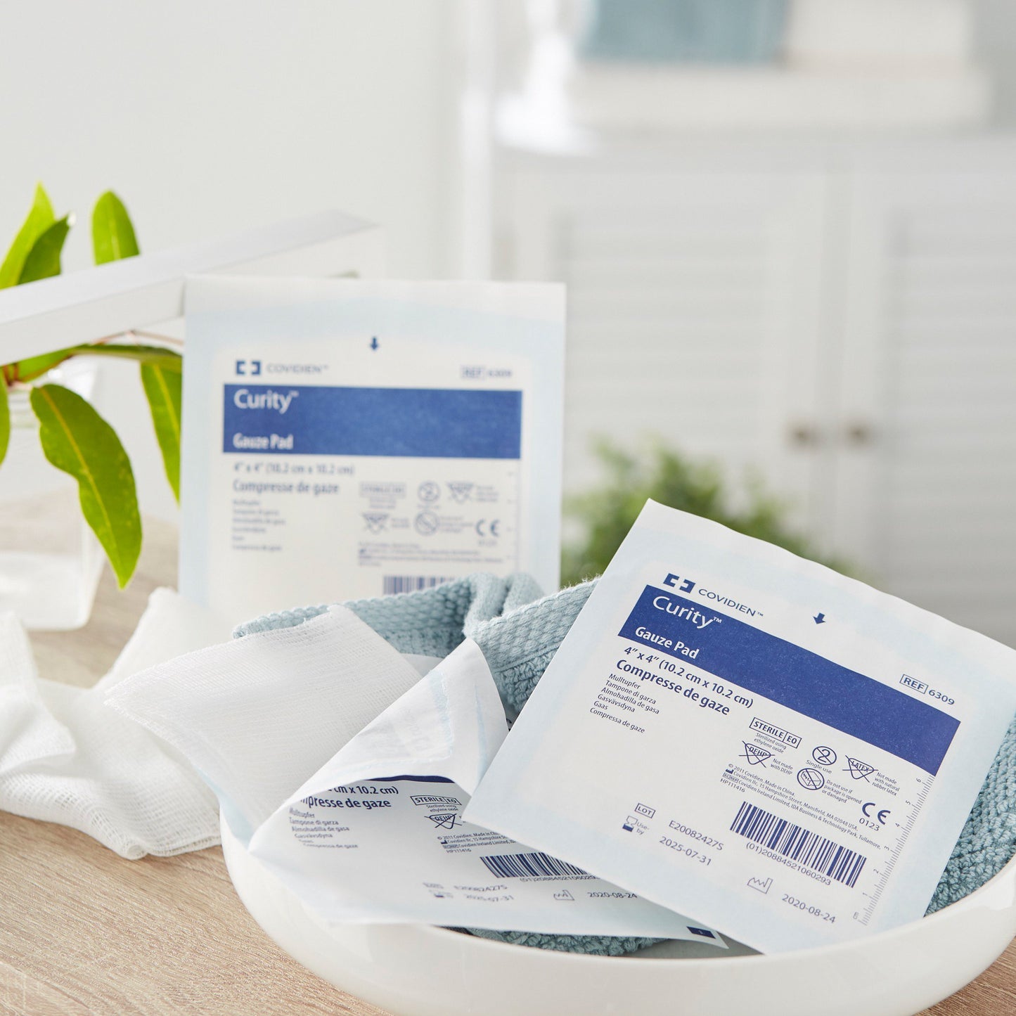 SPONGE, GAUZE 12PLY STR 4"X4" (100/CT 12CT/CS)