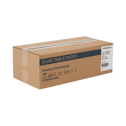 PAPER, TABLE CREPE SEA PRNT 18"X125' (6/CS)