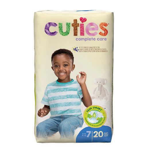 DIAPER, BABY CUTIES SZ7 (20/BG4BG/CS)