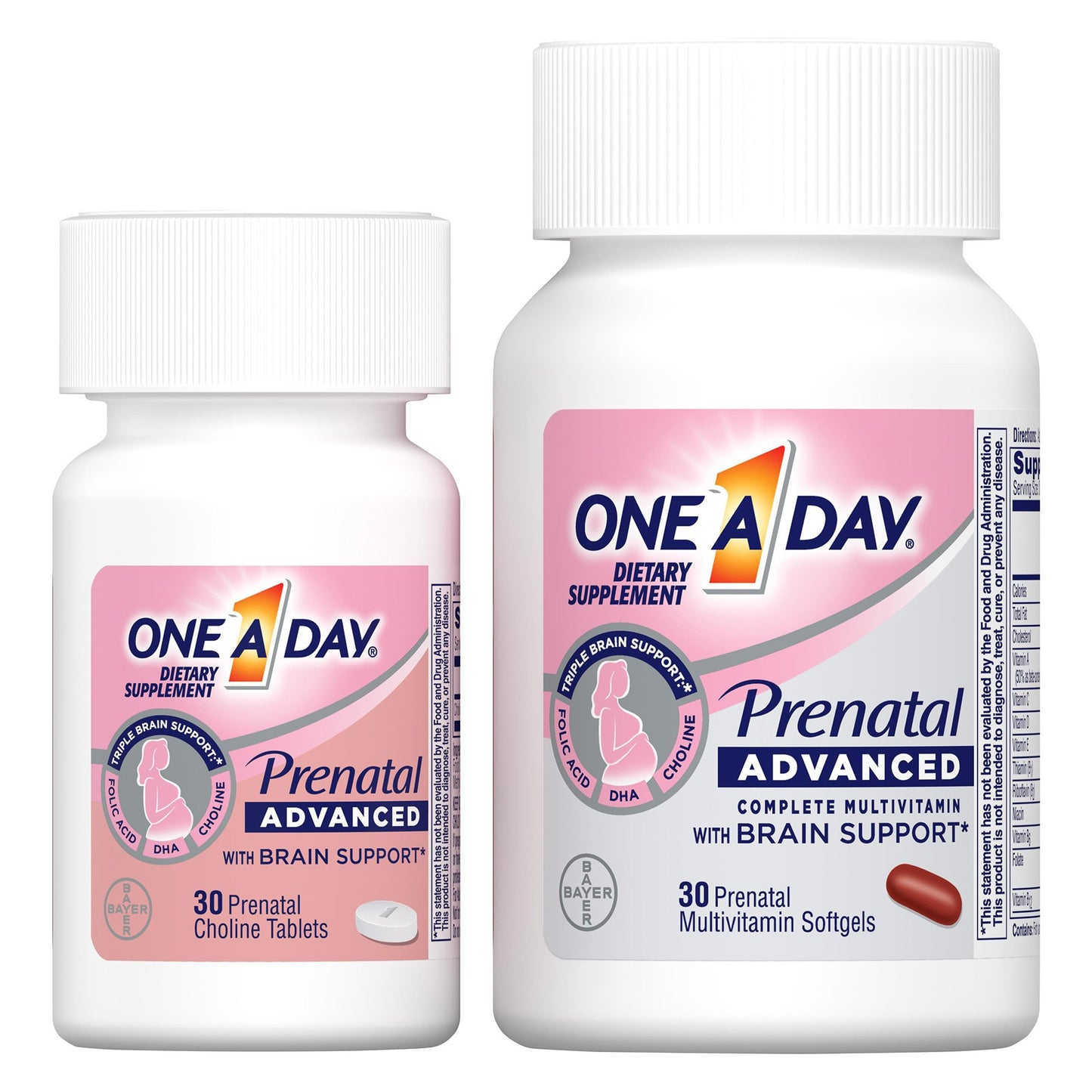 ONE-A-DAY, SGEL PRENATAL ADV MULTIVITAMIN (60/BT)