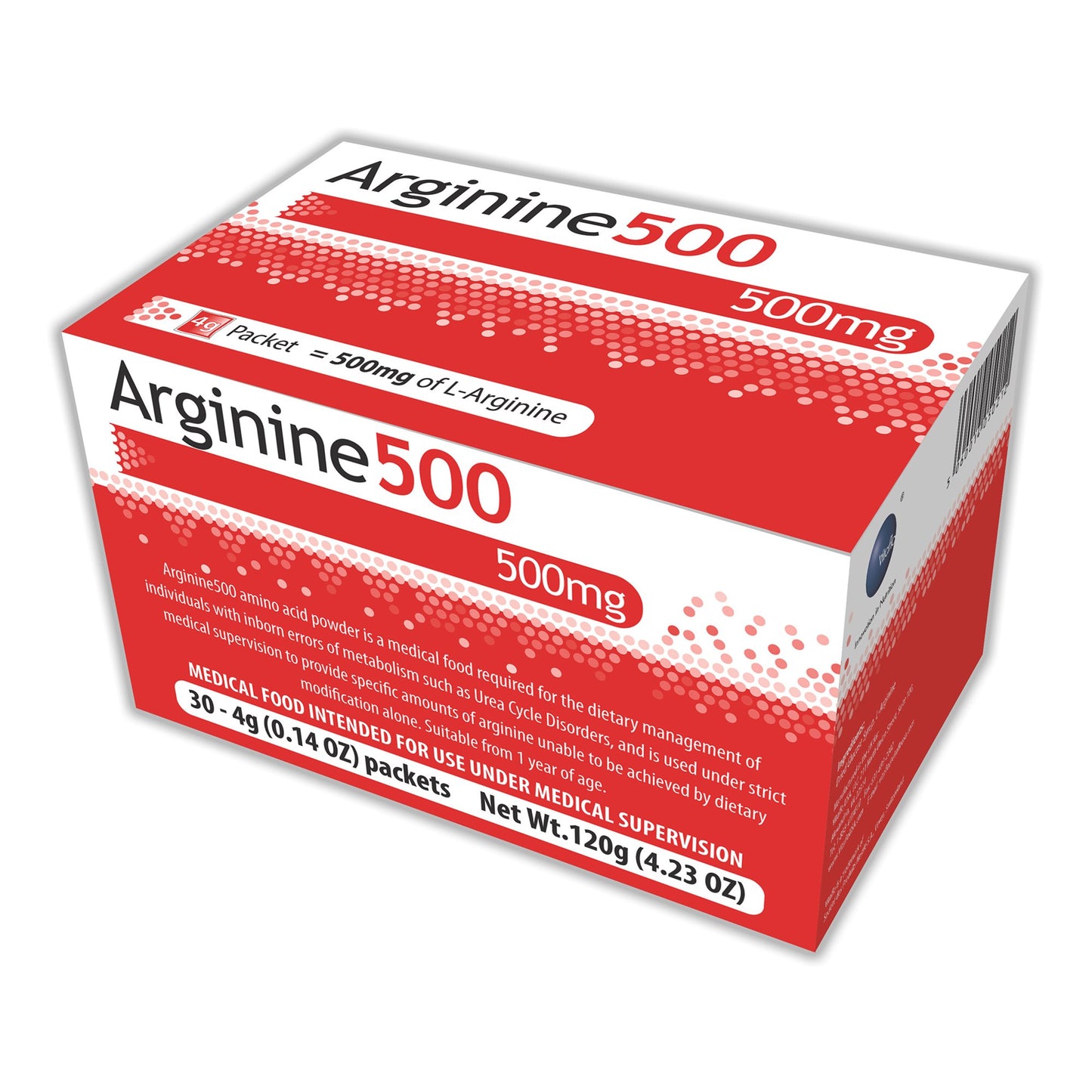 ARGININE 500, 4G PACKET (30/CS)