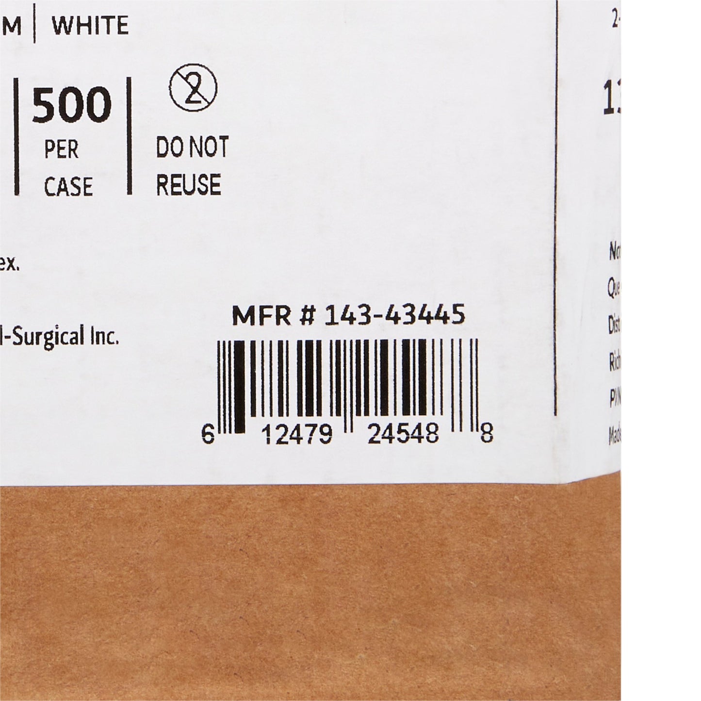 BIB, DENTAL TIP WHT 13.5"X18" (500/CS)