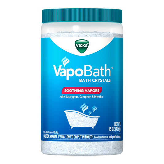 VICKS, VAPOBATH N/MEDI SALTS 15OZ