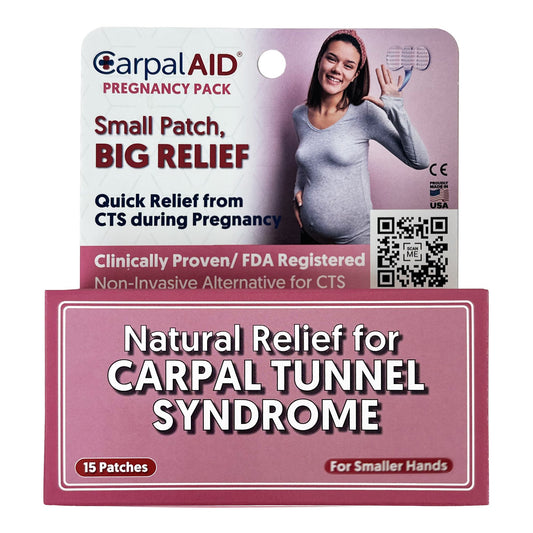 PATCH, HAND CARPAL AID PATCH PREGNANCY PK SM (15/PK 48PK/CS)