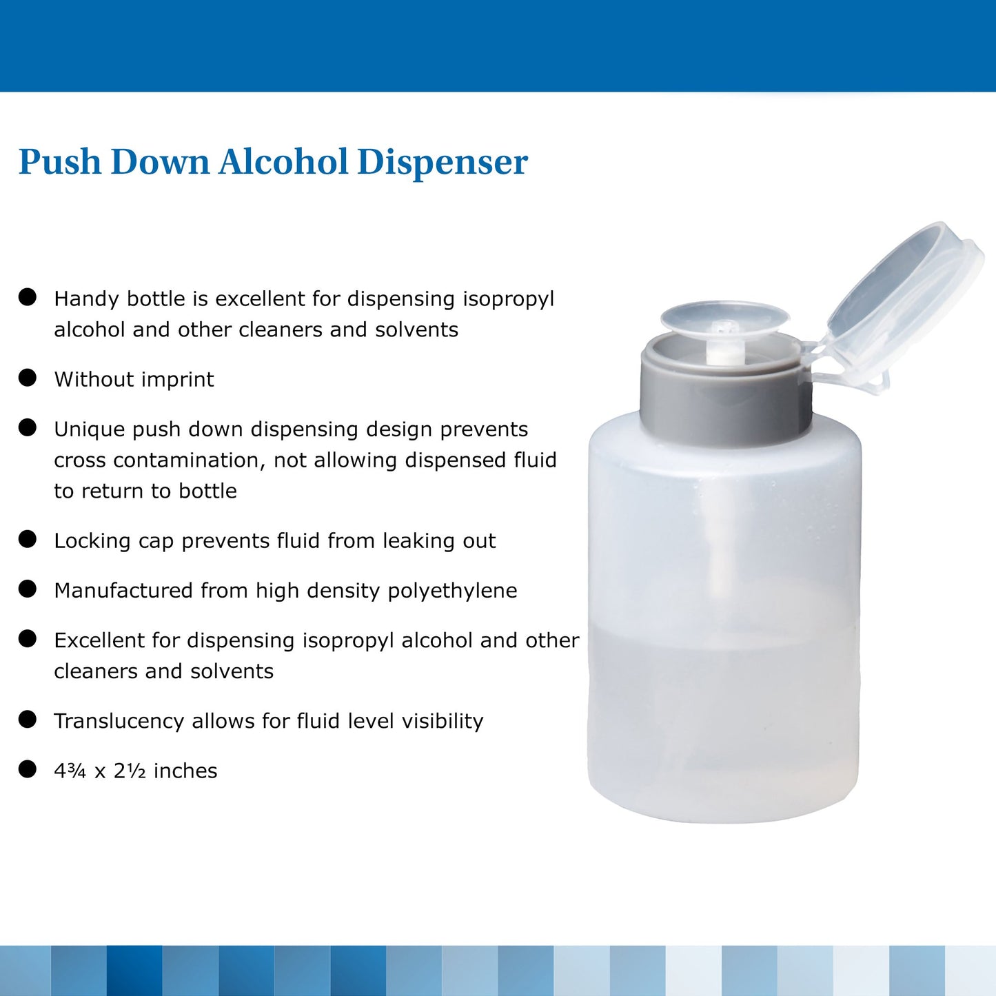 DISPENSER, ALCHL NO IMPRNT TRANSLCNT LF 9OZ(12/BX) MGM63