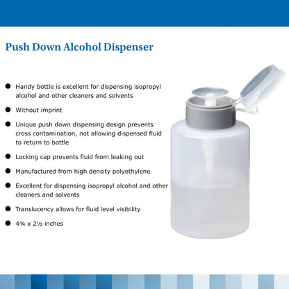 DISPENSER, ALCHL NO IMPRNT TRANSLCNT LF 9OZ(12/BX) MGM63