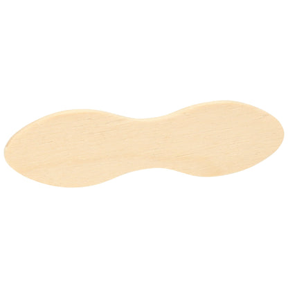 SPOON, PLAIN WOOD DBL END 3" (1000/BX 10BX/CS)