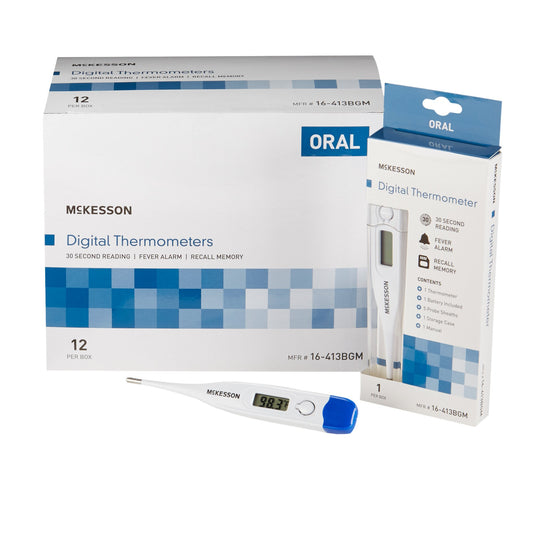 THERMOMETER, DIG ORAL LF (12/BX)