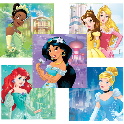 STICKERS, DISNEY PRINCESS CASTLES (90/PK)