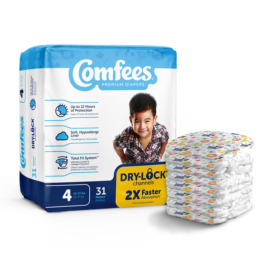 DIAPER, BABY COMFEES SZ4 (31/BG 4BG/CS)