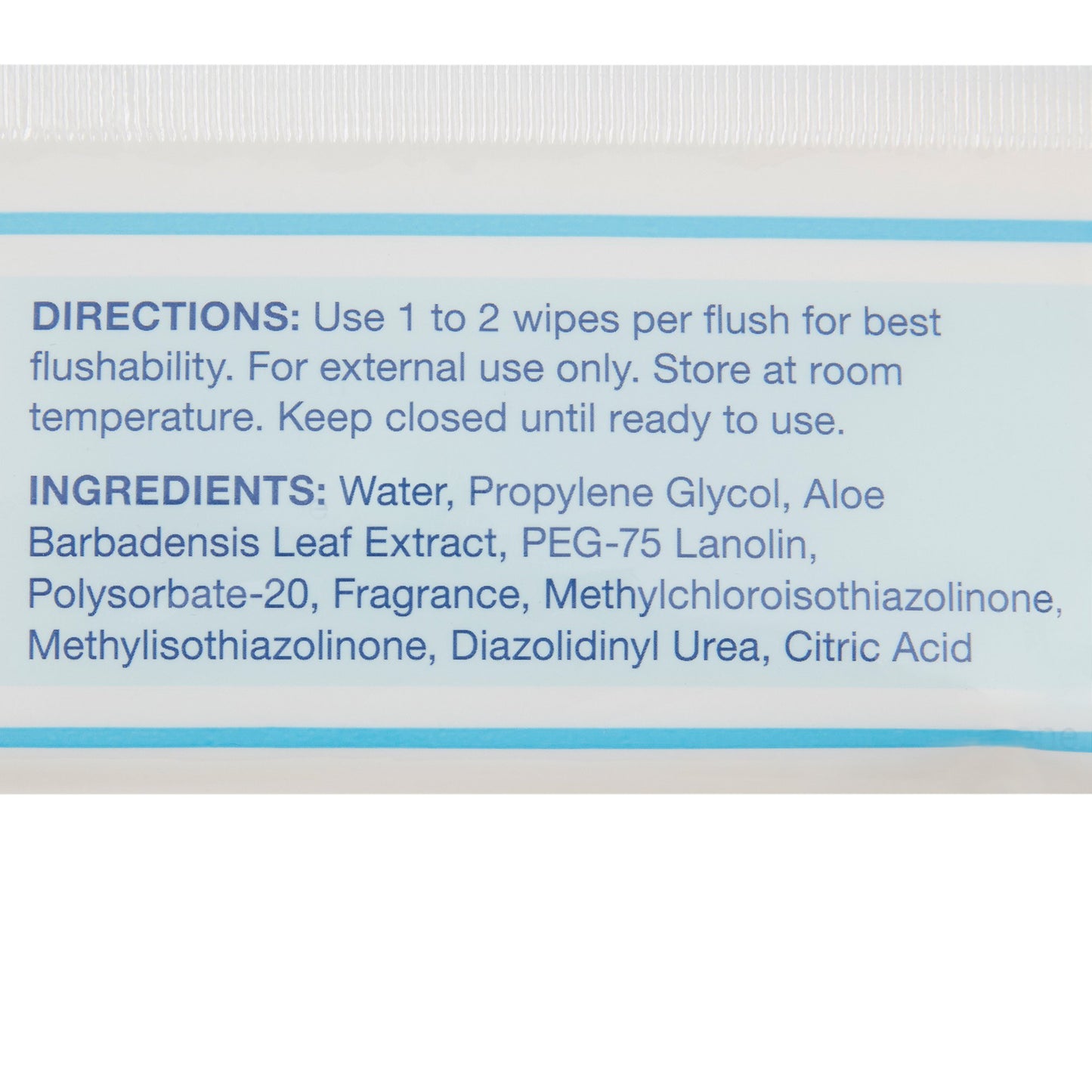 WIPE, WET FLUSHABLE ADULT 9X13" (24/PK 24PK/CS)