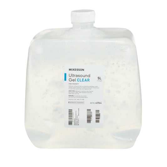 GEL, ULTRASOUND CLR 5L (4/CS)