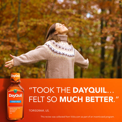 DAYQUIL, LIQ VICKS COLD & FLU 12OZ