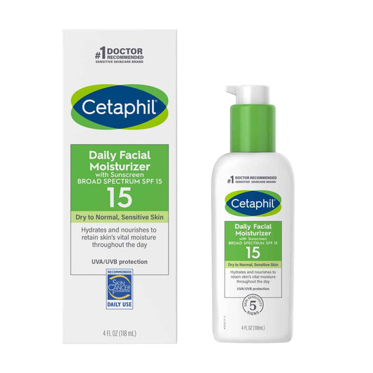 CETAPHIL, LOT DAILY FACIAL 3-10% SPF15 4OZ