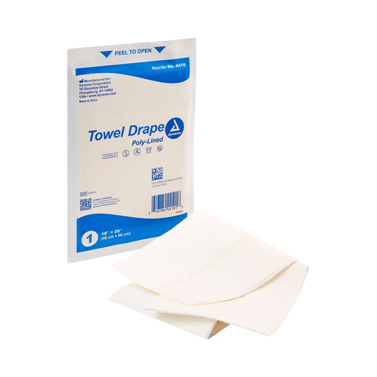 DRAPE, POLY DISP STR 18X26 (50/BX 6BX/CS)
