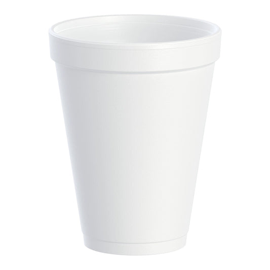 CUP, FOAM TALL WHT 12OZ (25/SL40SL/CS) SALFLD