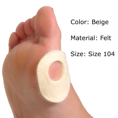 PAD, BUNION PEDI-PAD ADH 104 1(8/PK 48PK/CS)