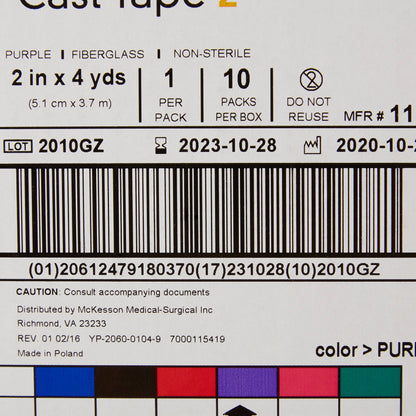 TAPE, CAST PUR LF 2"X4YDS (10RL/BX)
