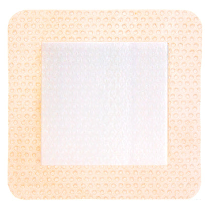 DRESSING, WND ADH W/BORDER SOFT SIL FM 4X4" (10/BX