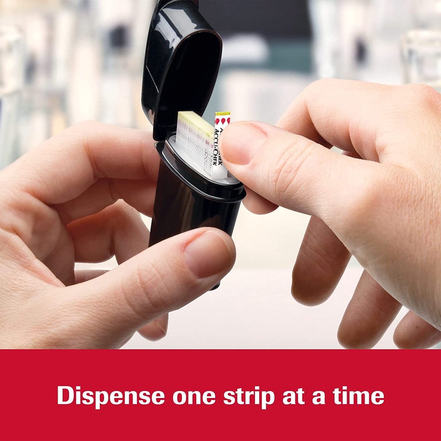 TEST STRIP, BLD GLUC ACCU-CHEKGUIDE/GUIDE ME METER (100/BX