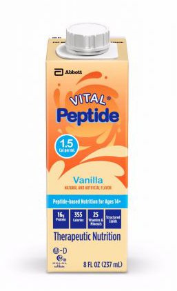 PROTEIN, LIQ VITAL PEPTIDE VANILLA 1.5 CAL 8OZ (24/CS)