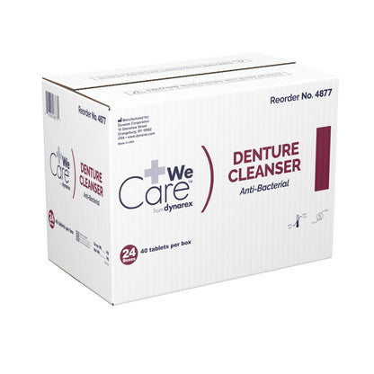 CLEANSER, DENTURE ANTIBACTERIAL TABS (40/BX 24BX/C